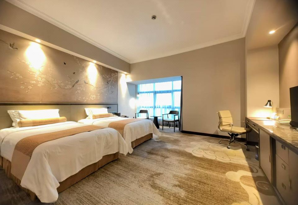 高级景观双床房