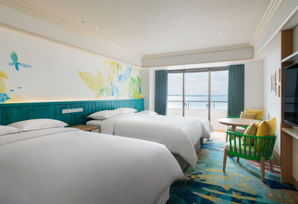 客房, 3 張單人床, 無煙房, 陽臺 （Treasures）