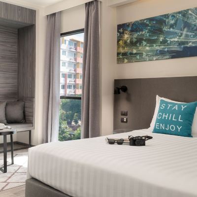 高級雙人床房 Cross氛圍曼谷素坤逸飯店優惠