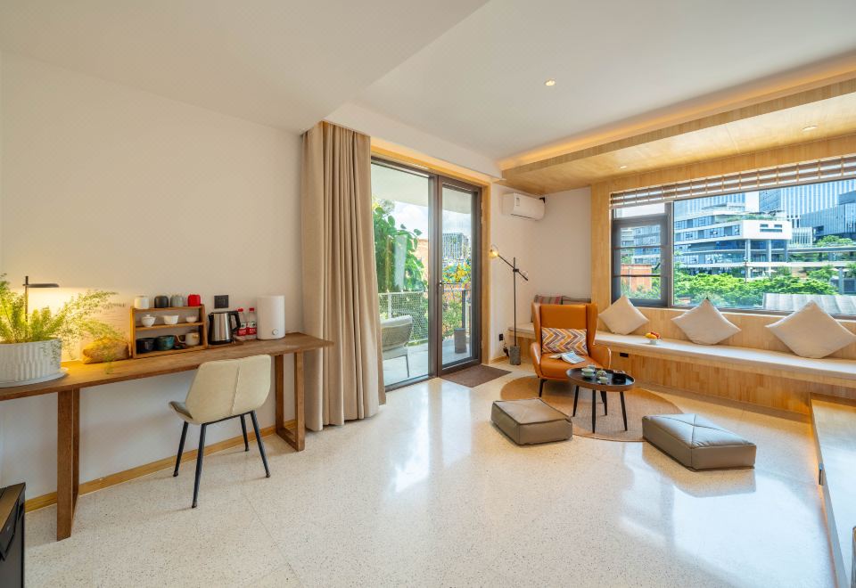 青（豪华私享露台大床房）