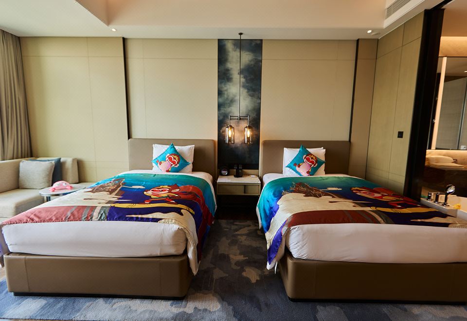 亲子双床房
