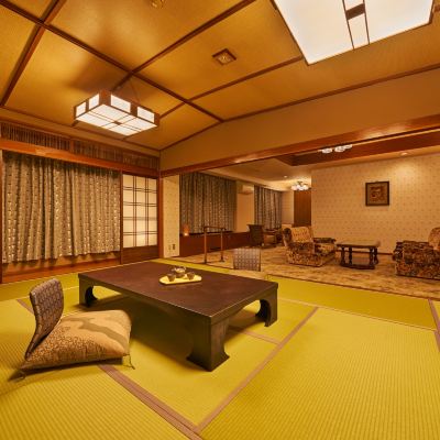 【禁煙】スーペリア和洋室ツイン6名定員 内風呂あり 湯快リゾート 嬉野温泉 嬉野館 クーポン