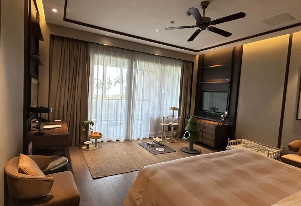 豪华宠物海景大床房