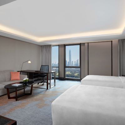 豪華甄選雙床房高樓層 金茂深圳JW萬豪酒店優惠