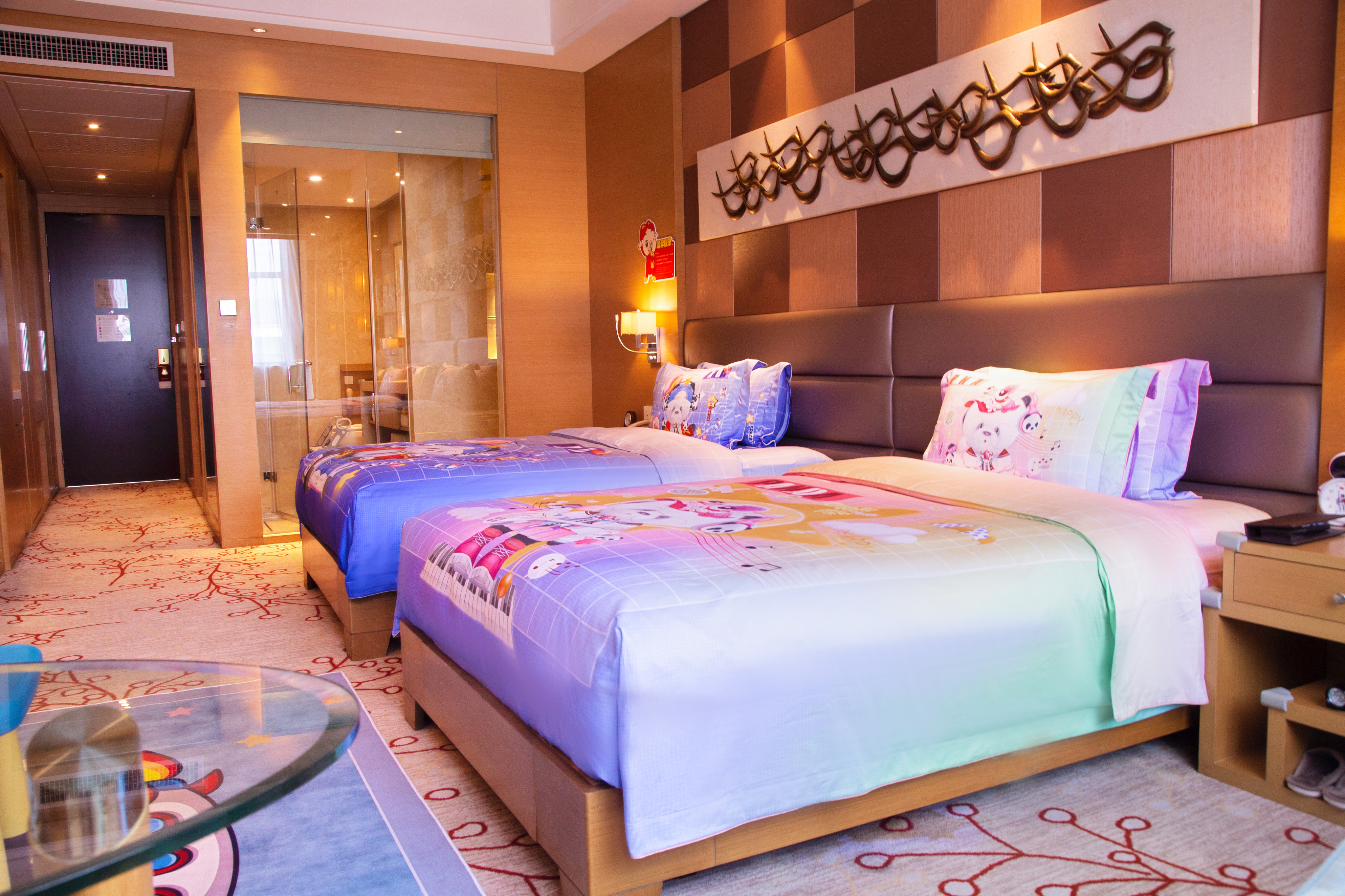 亲子双床房