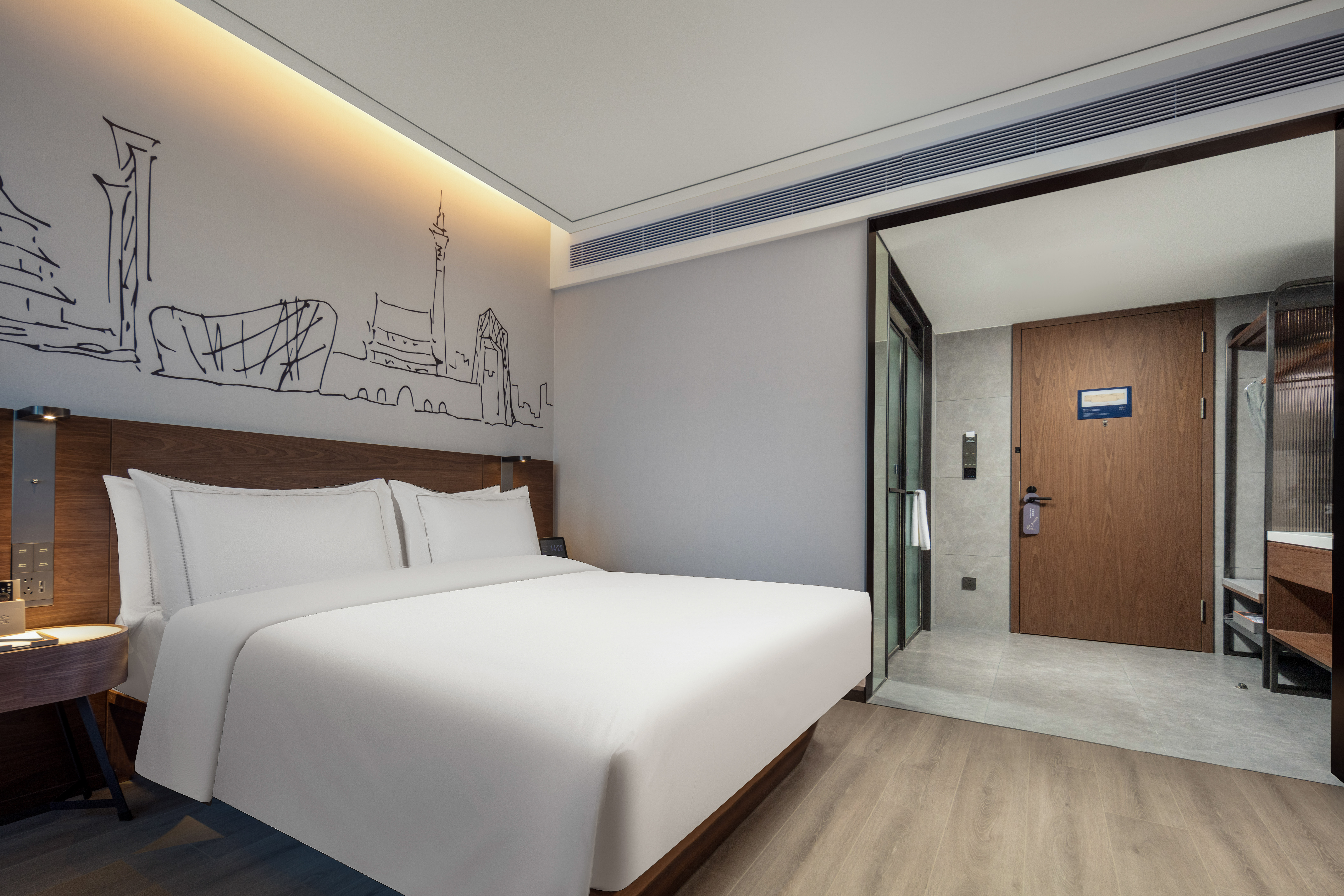 高级大床房 （皮爷胶囊Coffee机+智能客控+丝涟床垫）