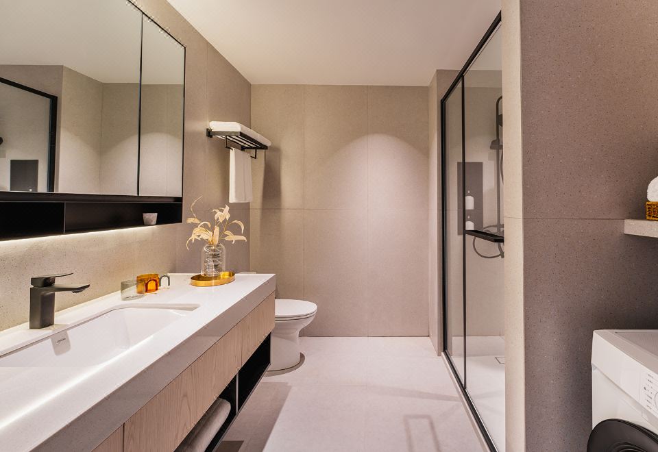 baseLITE-CHANGLIN Serviced ApartmentStandard 1-bedroom Suite (with Kitchen Washing Machine)