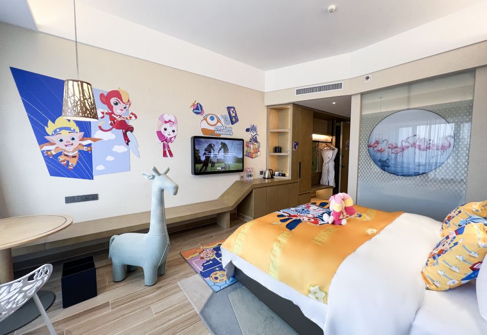 宇宙护衞队主题大床房