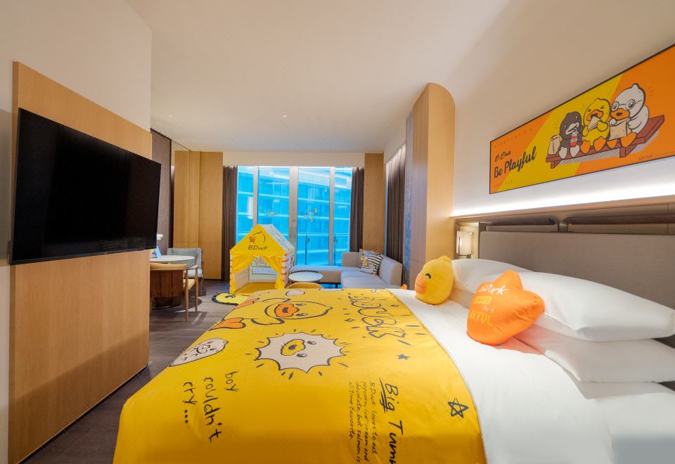 海景小黄鸭亲子房