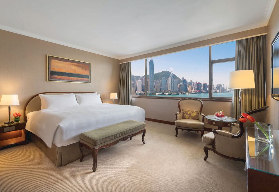 Marco Polo Hongkong HotelDeluxe Harbour View Room