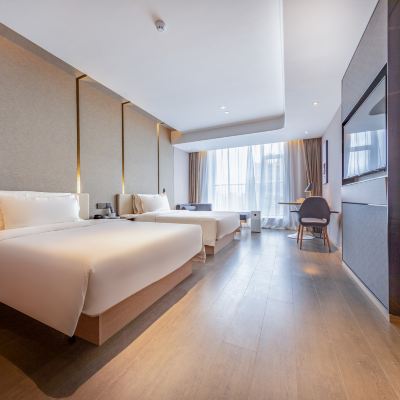 行政雙床房 中山北站V-PARK廣場亞朵飯店優惠