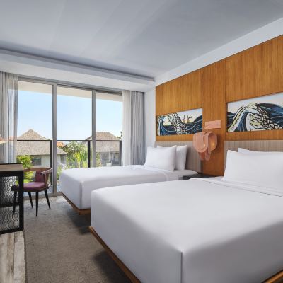 Aloft Twin Room with Balcony Aloft Bali Seminyak Promo Code