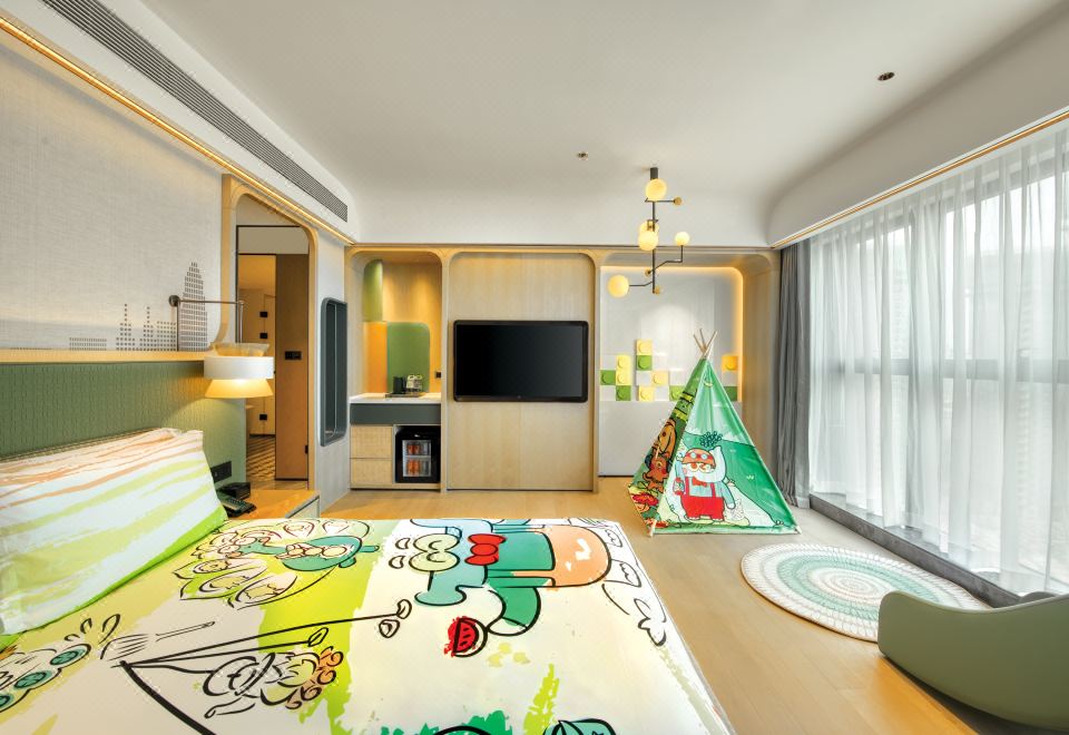 小神兽主题家庭套房