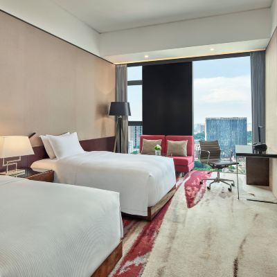 行政雙床房 廣州天河希爾頓飯店優惠