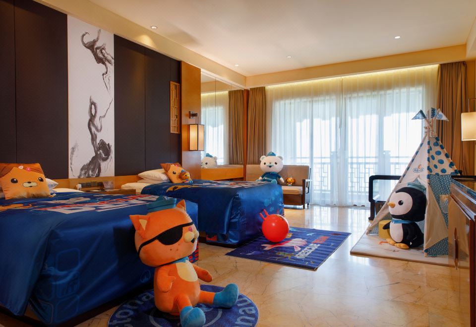 海底小縱隊主題童趣海景房