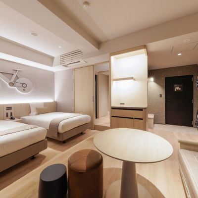 スーペリアツイン サイクリングルーム（シャワーブース付） 筑波山温泉　つくばグランドホテル クーポン