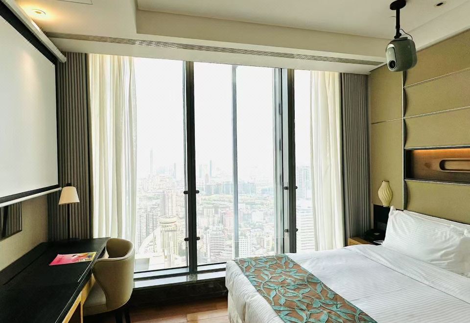 Ascott Central WuxiAudio-visual Deluxe One-Bedroom Suite (90-inch Projection Screen + XGIMI M03 Bluetooth Remote)