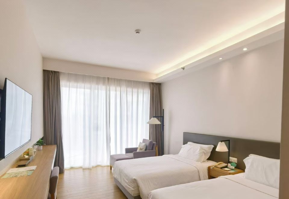 亲萌萌海景双床房（雅兰亲萌护颈枕+奶柔护颈枕）