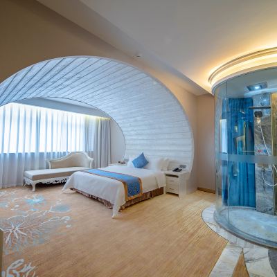 新裝修太空艙主題房（穹頂設計+休閒沙發） 清遠美林國際飯店（清新古龍峽飛來湖公園店）優惠