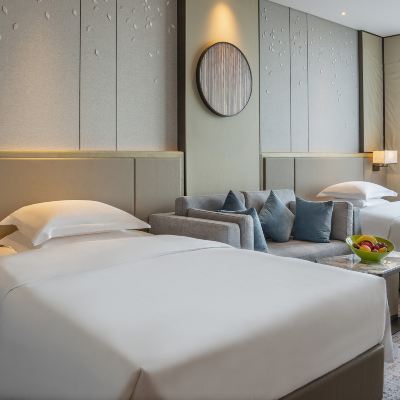 星城景觀雙床房 長沙世景廣場皇冠假日酒店優惠