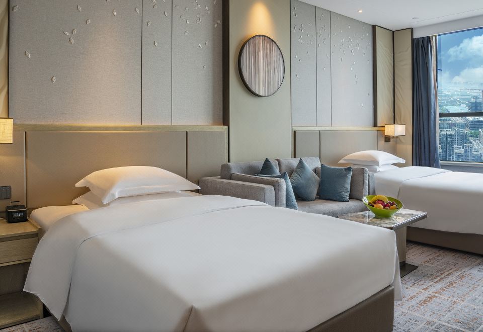 星城景观双床房