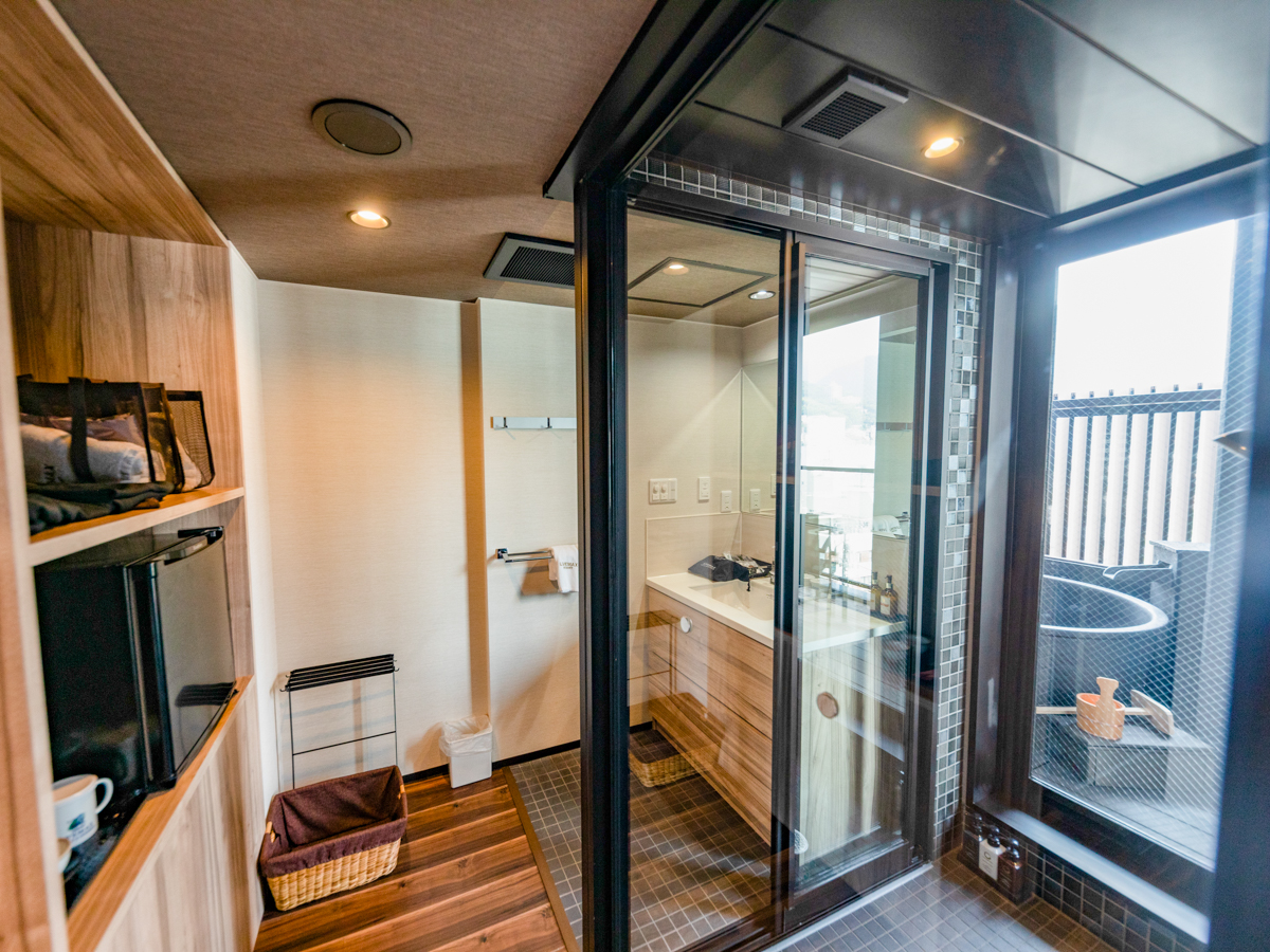 LiVEMAX RESORT ATAMI SEA FRONT【小套房日西合璧房】23㎡+私人露台10㎡信乐露天浴池 可吸烟