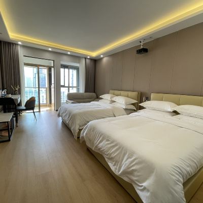 麗致-精選空調投影標間 麗致公寓飯店（昆明七彩之門店）優惠