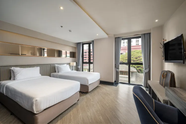 ห้องดีลักซ์ เตียงแฝด