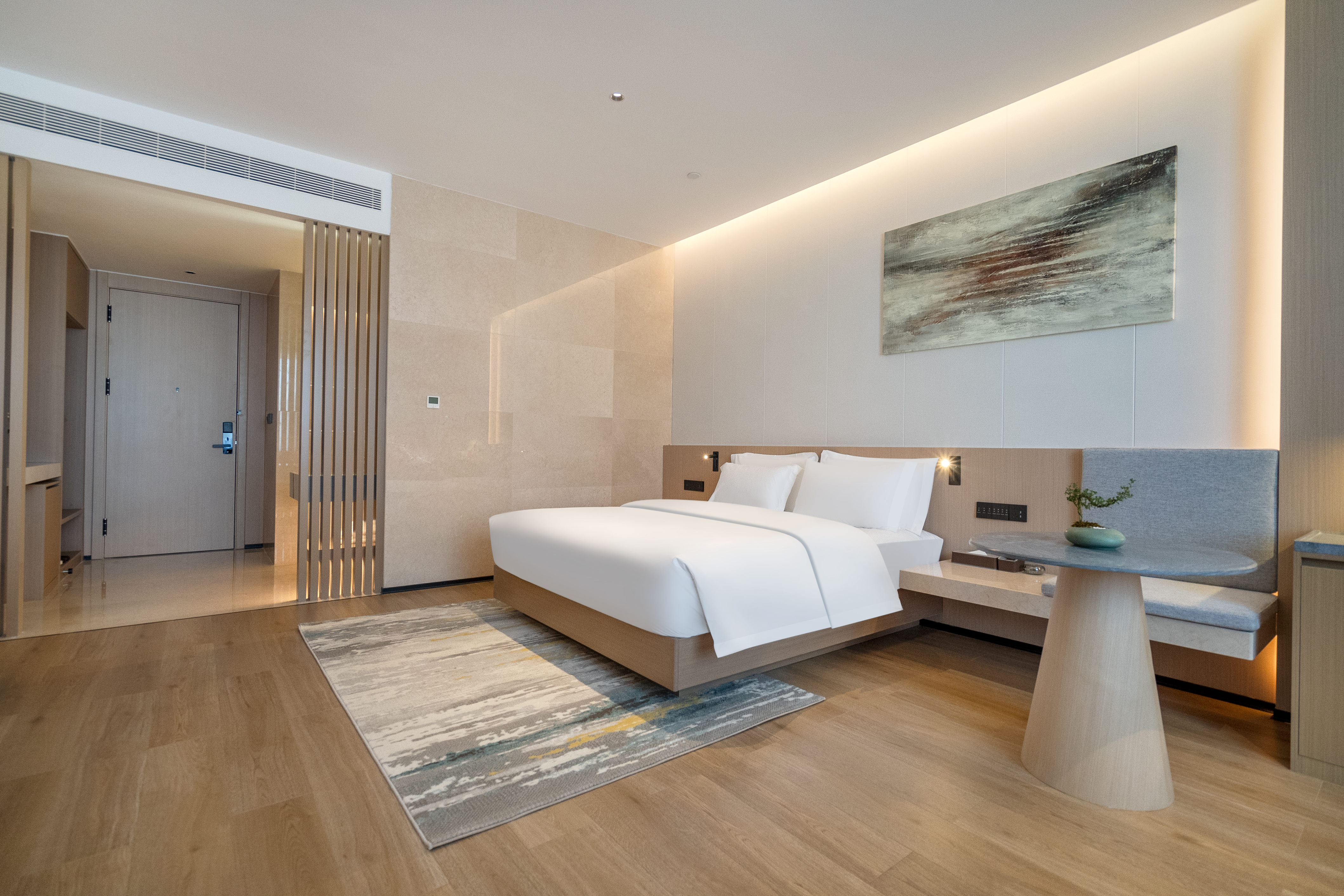 輕奢浴缸大床房（休閑茶座+助眠床墊）