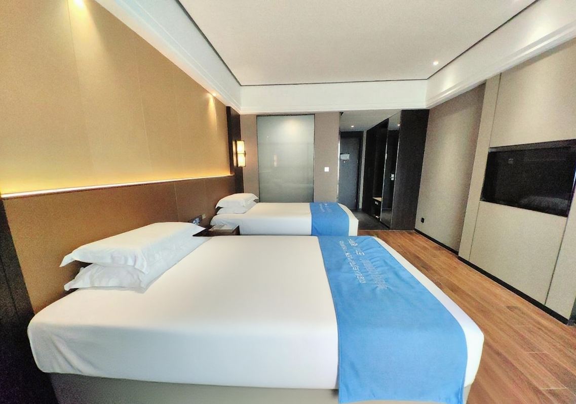 Huichang Moon Bay International Hotel (Huichang County Administrative Center Store)梦百合0压双床房（0压记忆枕+0压床垫）