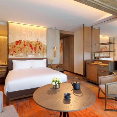 君悦大床房丨雲端喜樂滙 西安君悦酒店優惠