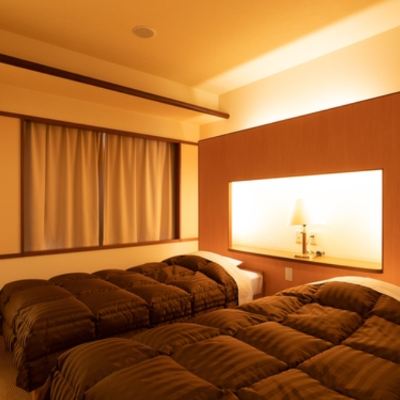 【禁煙】スタンダード和洋室ツイン6畳内風呂あり
 大江戸温泉物語　会津東山温泉　東山グランドホテル クーポン