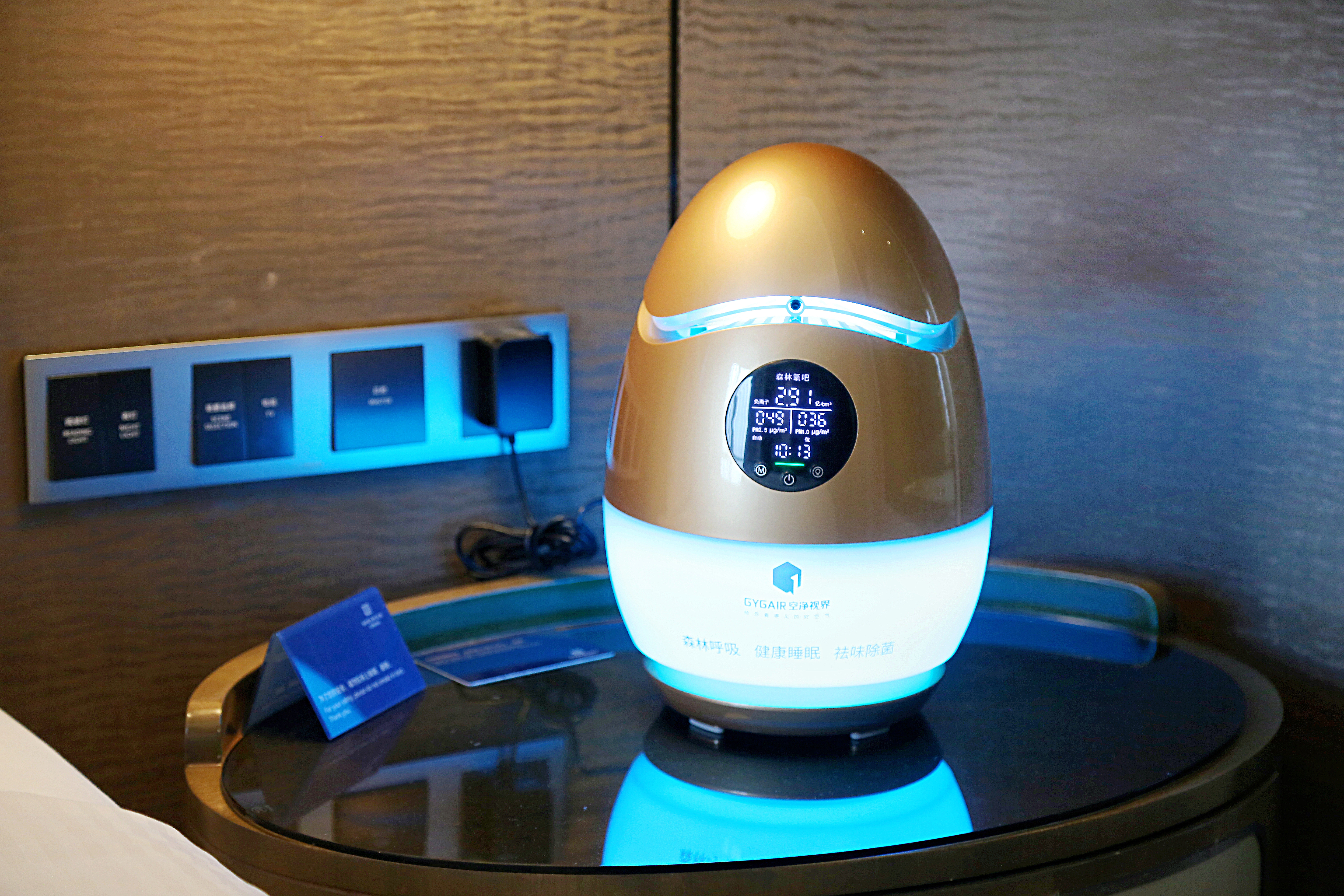 森林氧吧大床房（森呼吸+負氧離子凈化器）