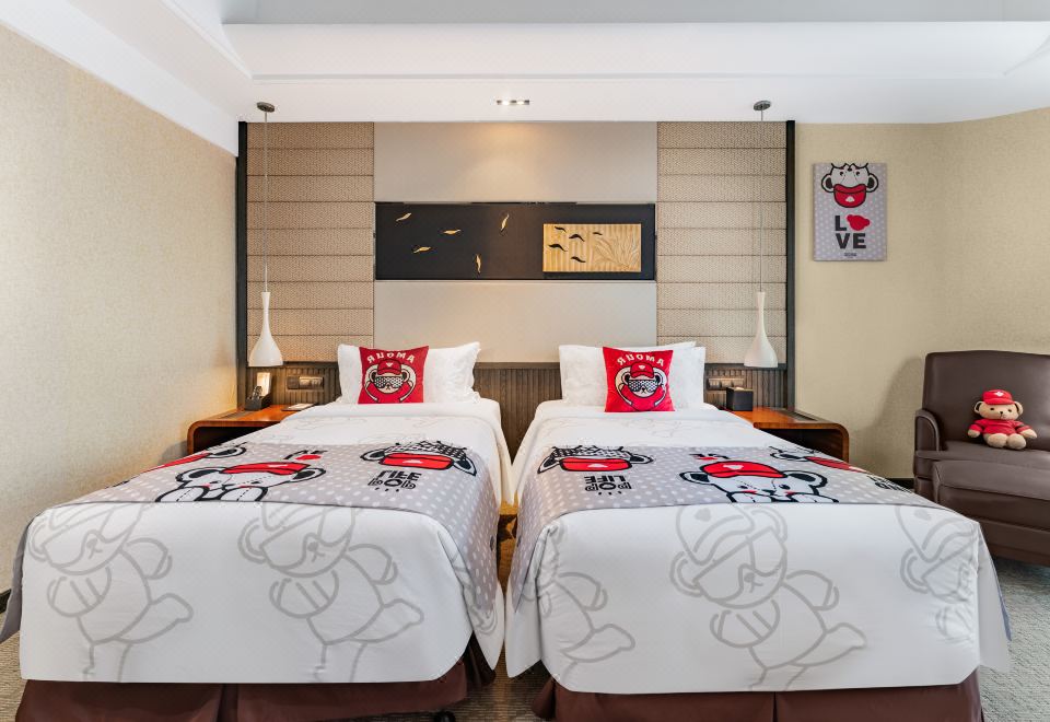 泰迪珍藏豪華湖景雙床房