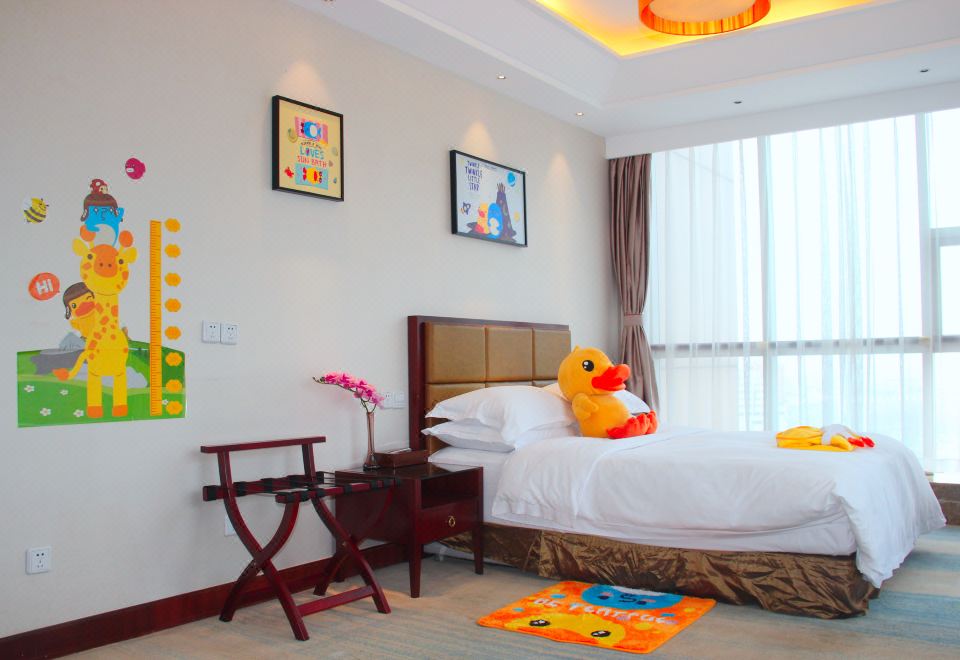 小黄鸭主题亲子套房