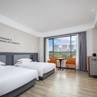 江景雙床房 城市精選酒店（文昌鳳凰城店）優惠