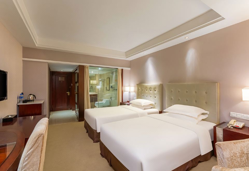 Maison New Century Hotel NingboSuperior Twin Room [Multiple Pillows + Bluetooth Charger + Sleep Comfort Bedding]