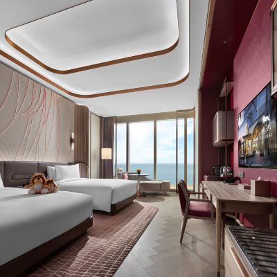 美高梅海景雙床房 青島美高梅飯店優惠