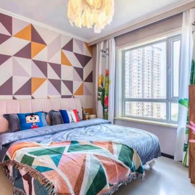 金谷拾光江畔觀景投影大床房（城景+洗衣機） 黑龍江金谷大廈（中央大街店）優惠