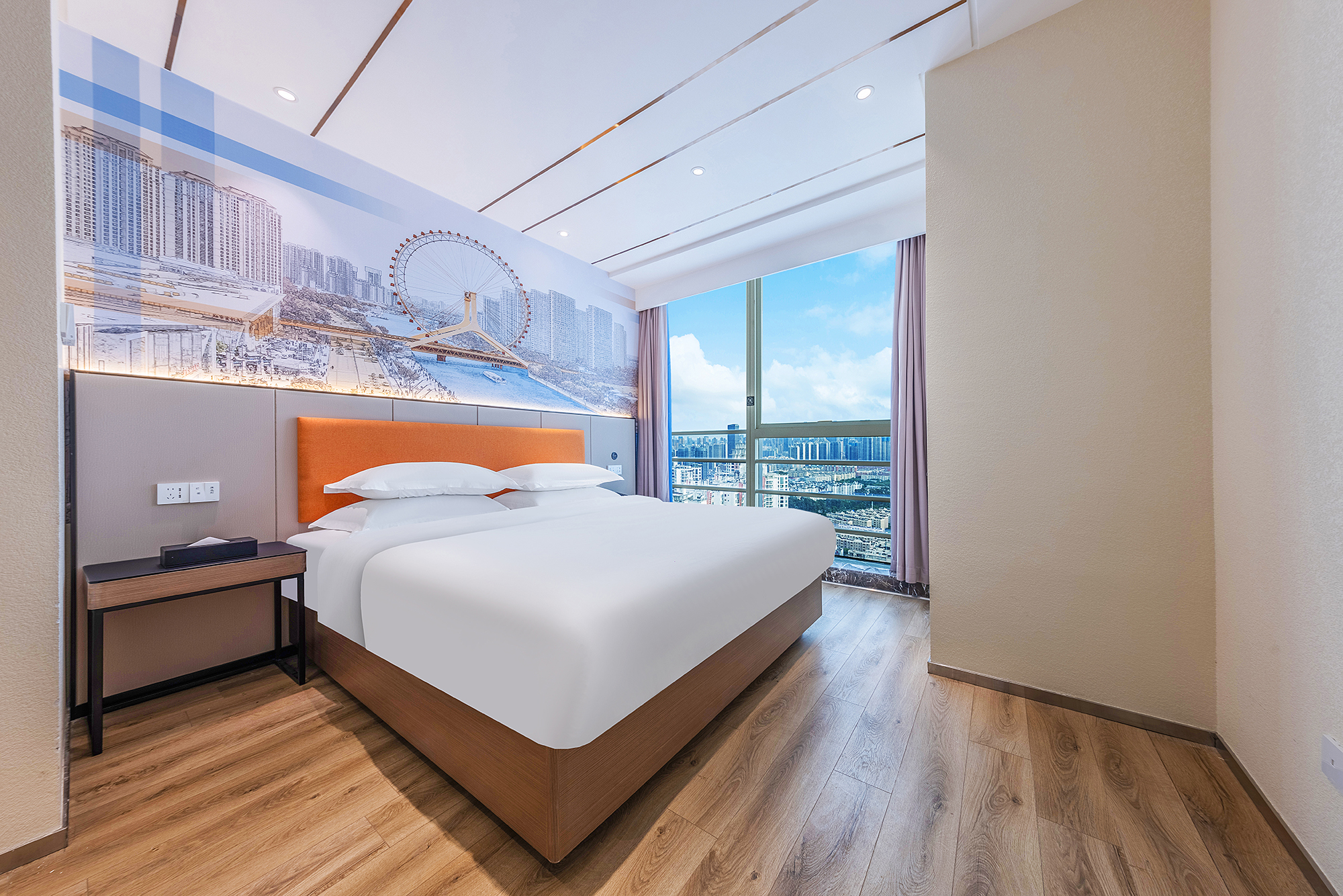 凌云·欢聚豪华双卧双衞家庭套房