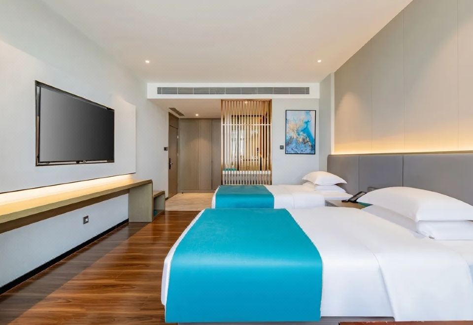 榮丨經典雙床房（大屏電視-舒睡好眠床墊-智能客控）