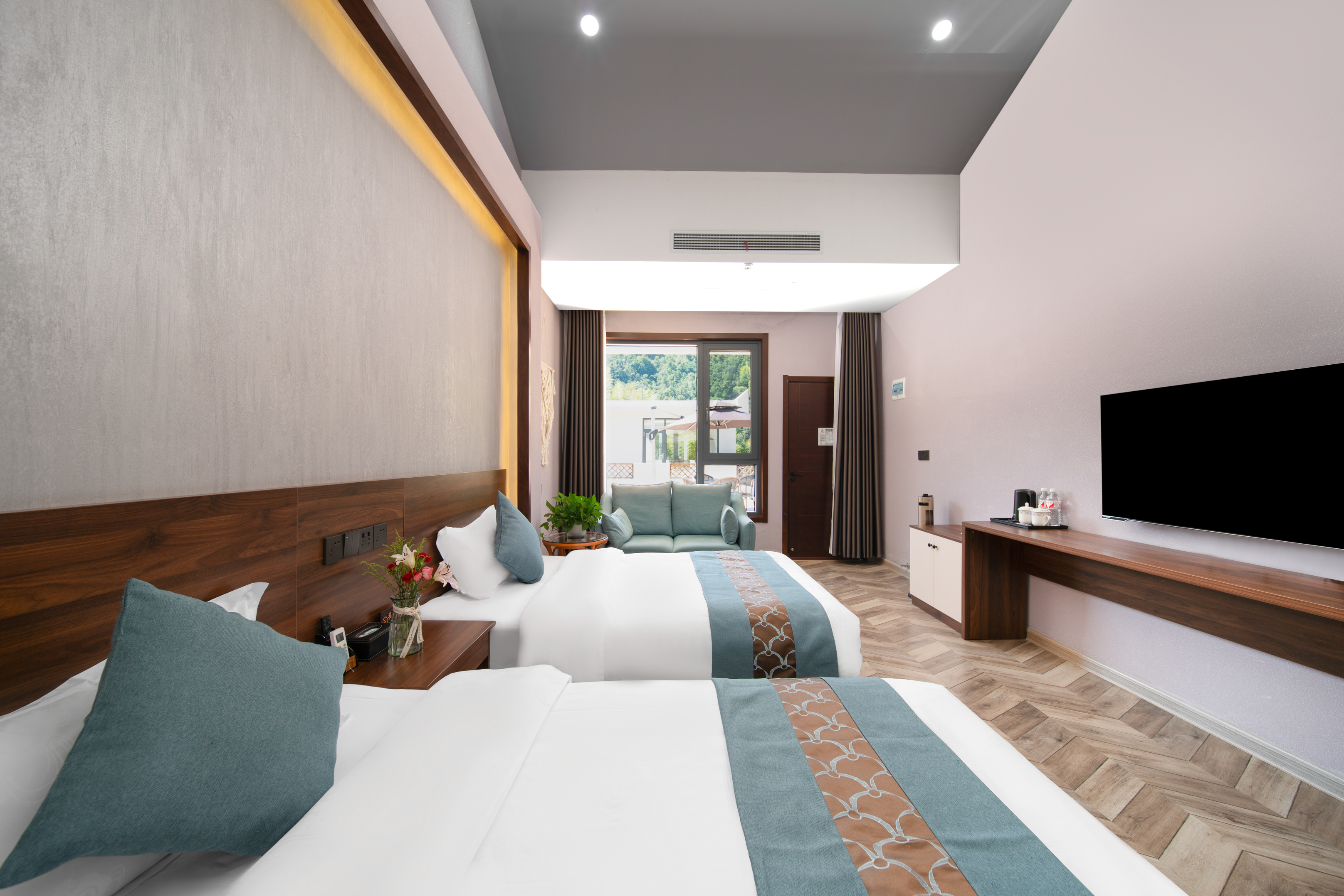 林溪-山水双床房