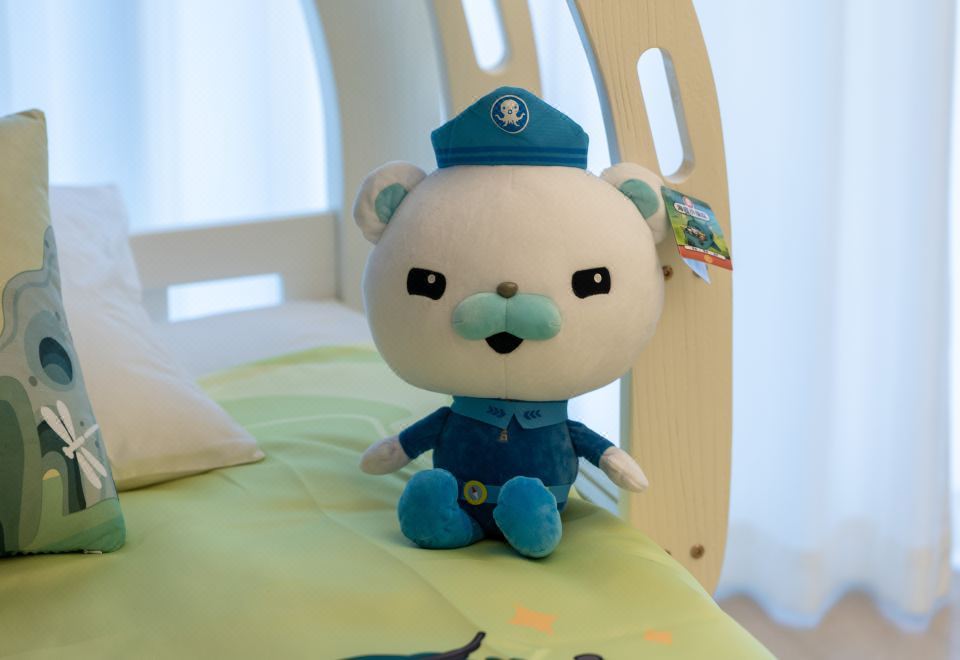 海底小縱隊親子露臺家庭房