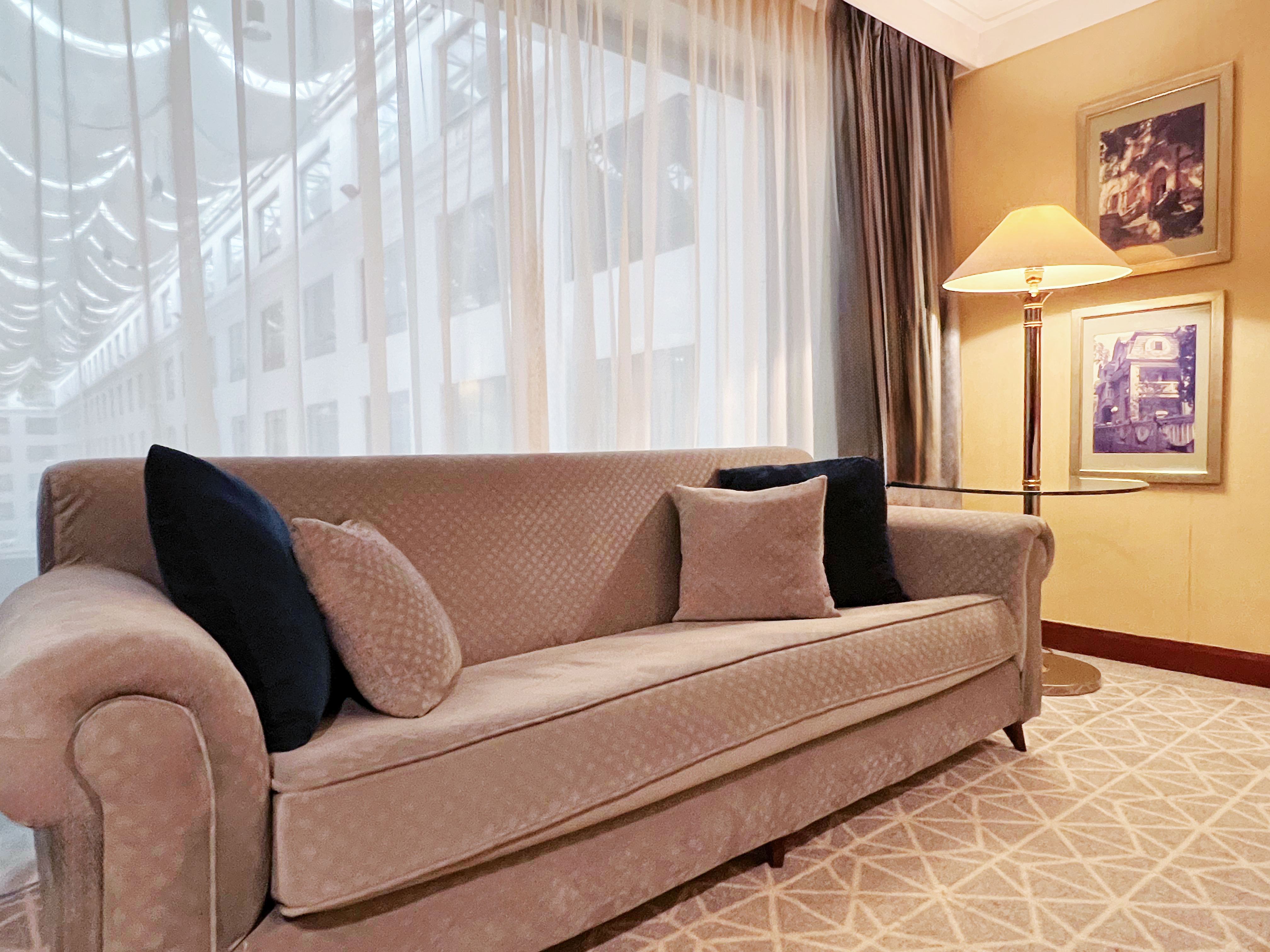 高級雙床房 中庭花園