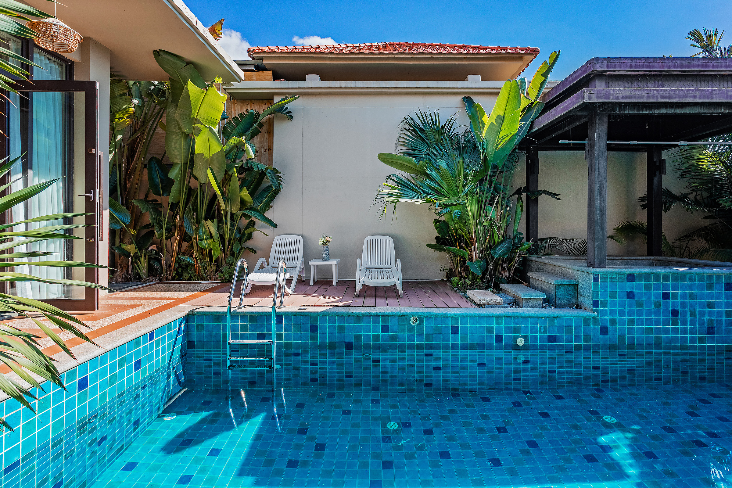 私家泳池别墅·一室一厅