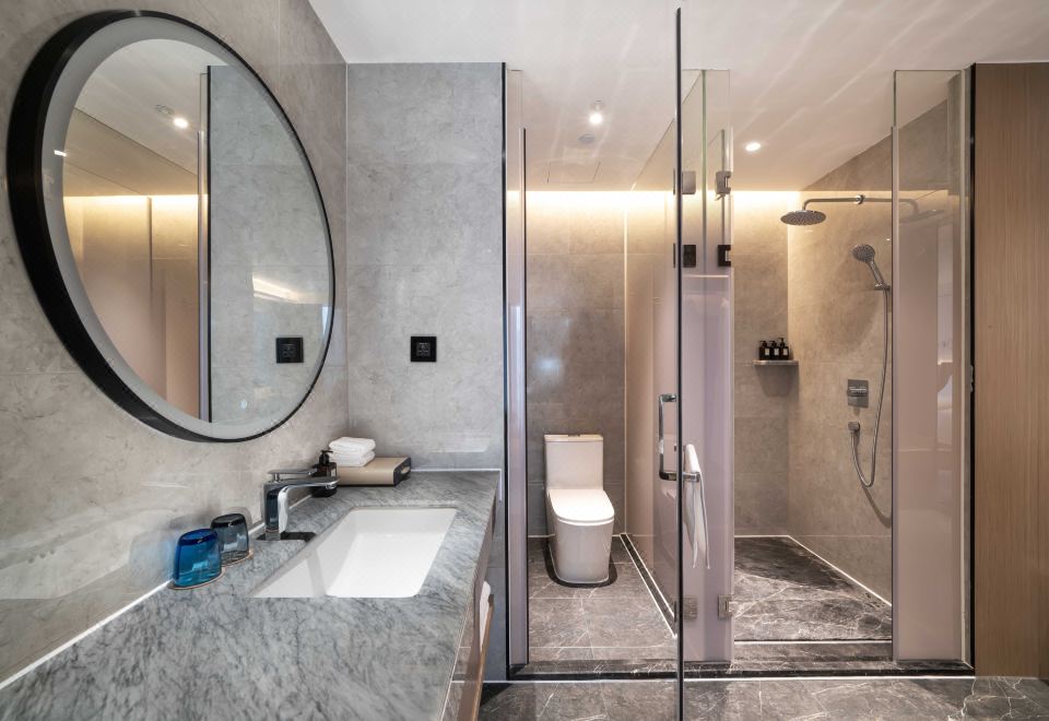 健康睡眠森林氧吧双床房（智能客控+有氧机+落地玻璃+乾湿分区）