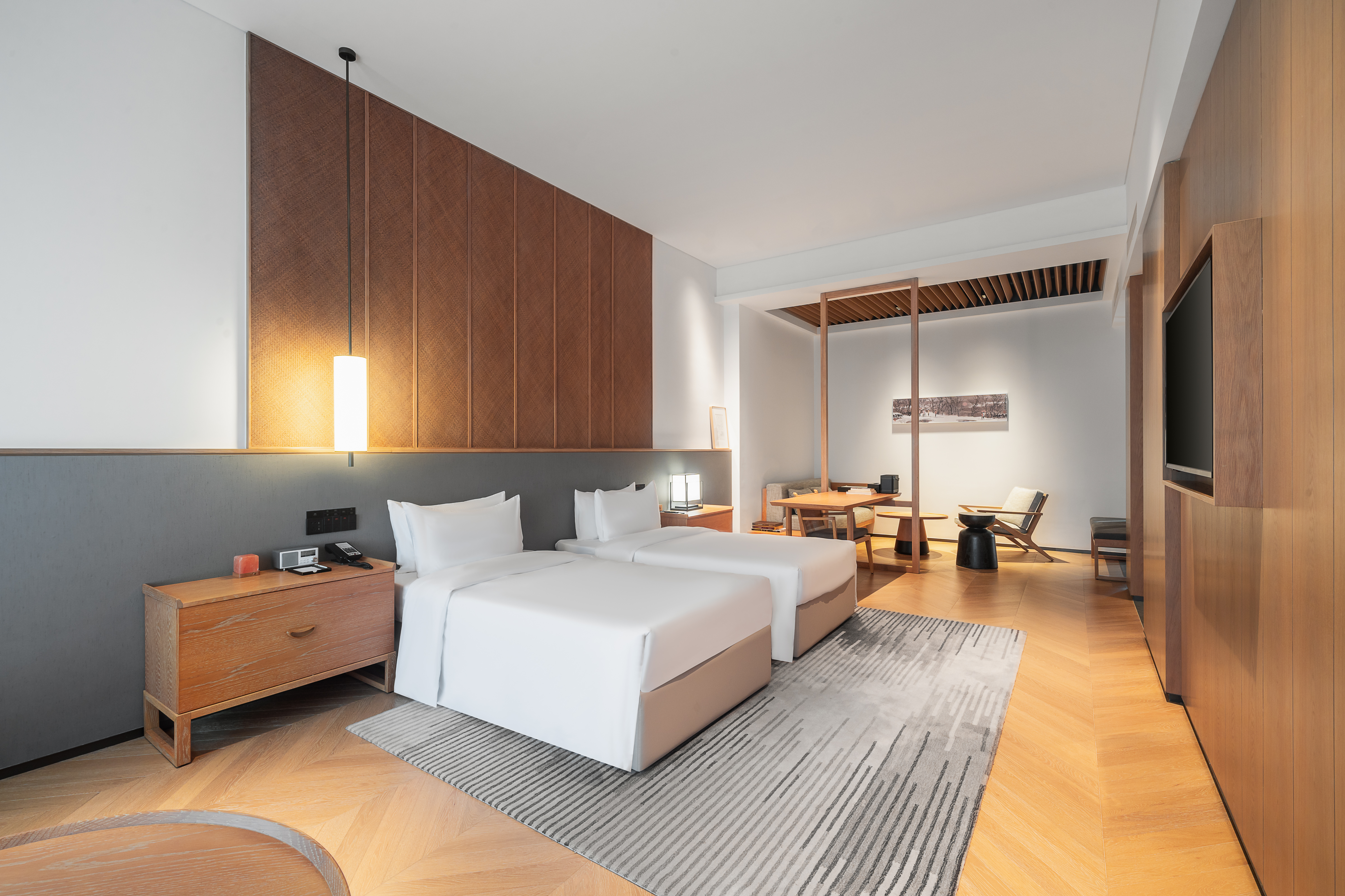 璞秀·藏书双床房