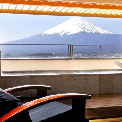 露天風呂付（温泉）客室 和室12畳＋リビング＋バルコニー 秀峰閣　湖月 クーポン