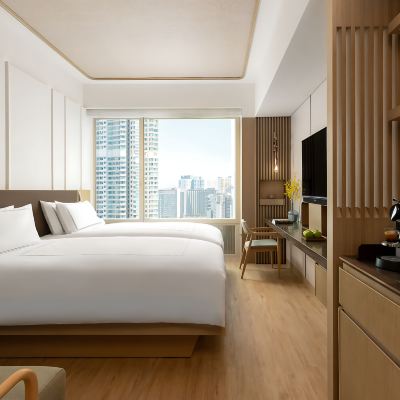 標準房 - 兩張單人床,城市綠洲景觀 香港銀樾美憬閣精選酒店優惠