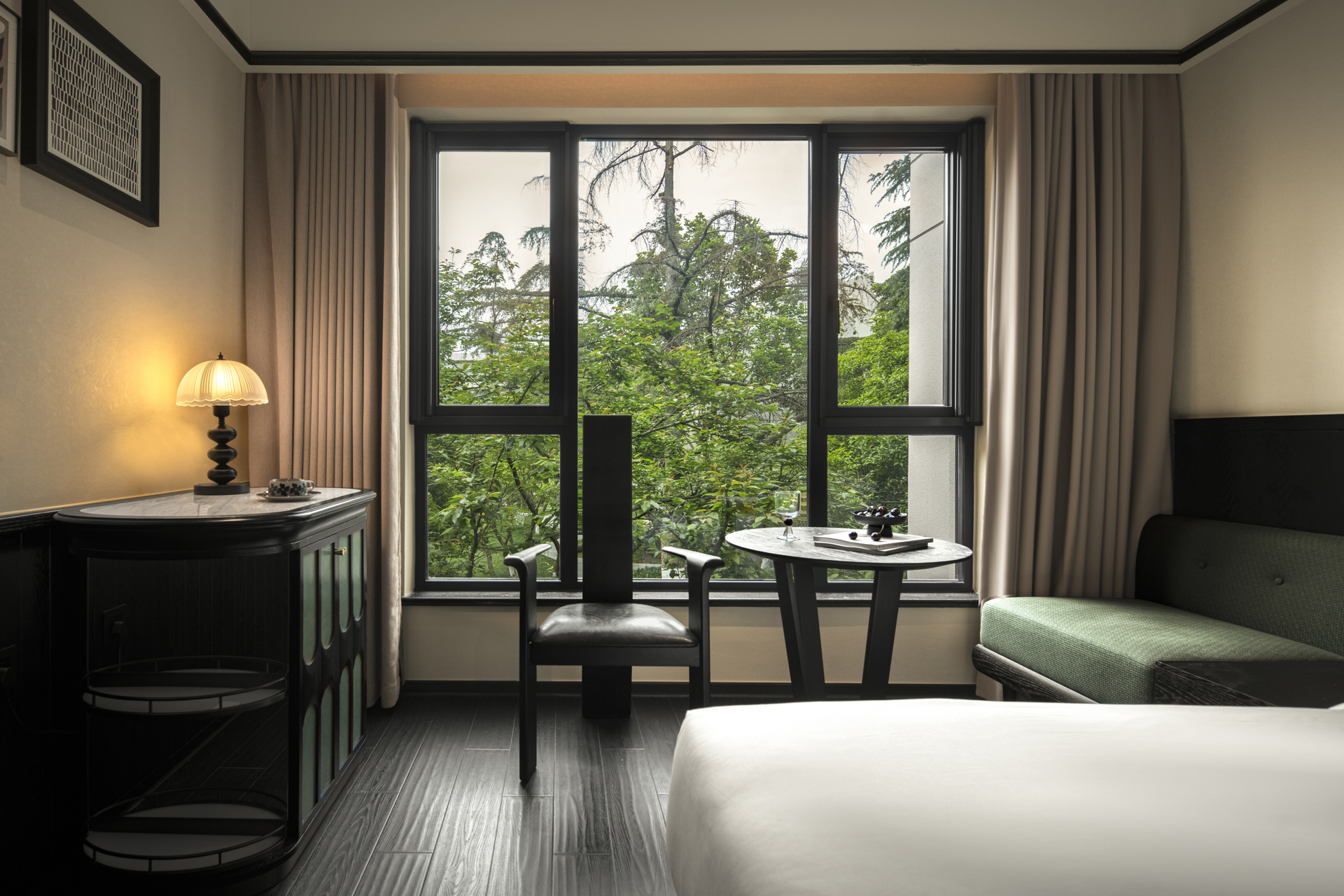 Building2-中古園景雙床房